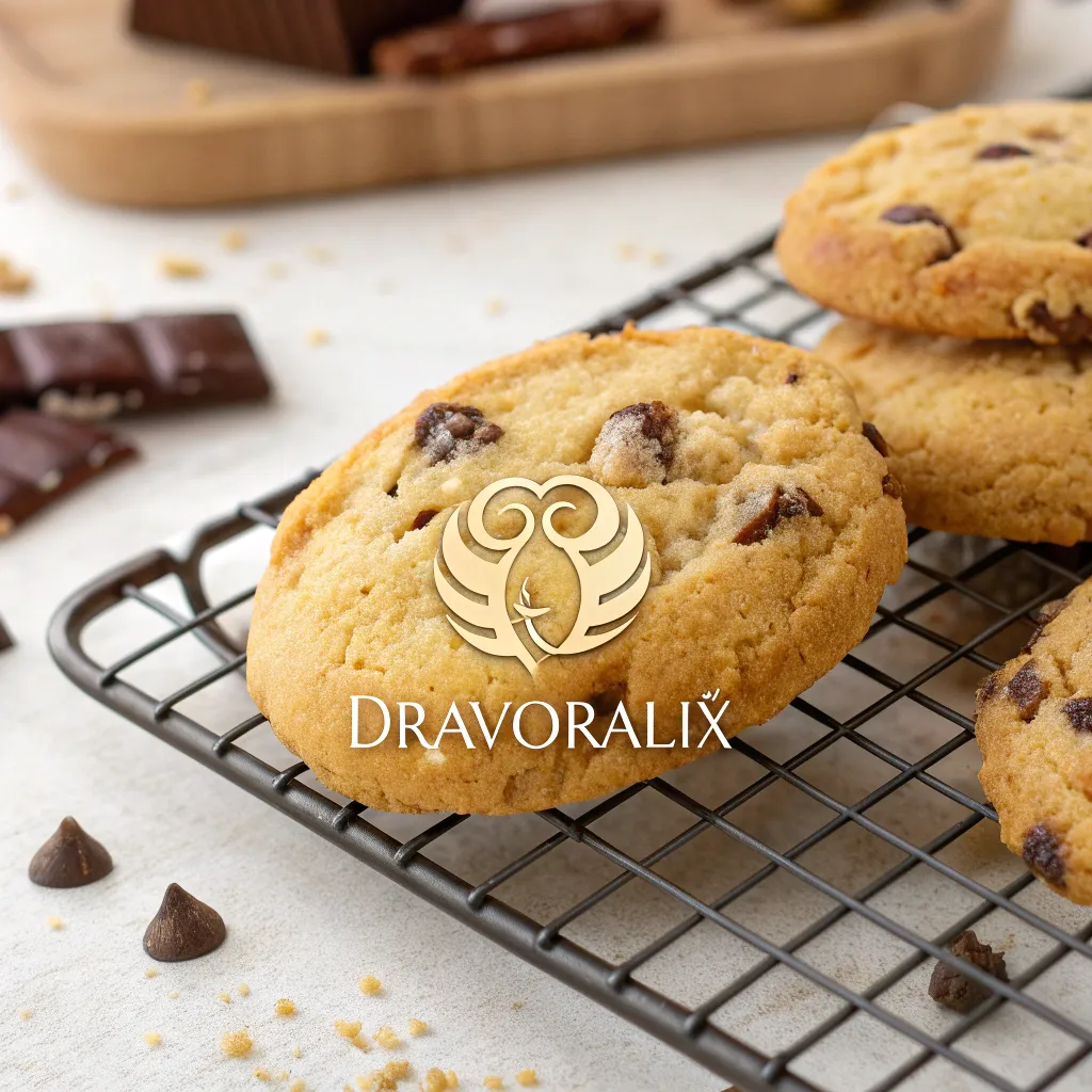 Dravoralix logo depicting a cookie