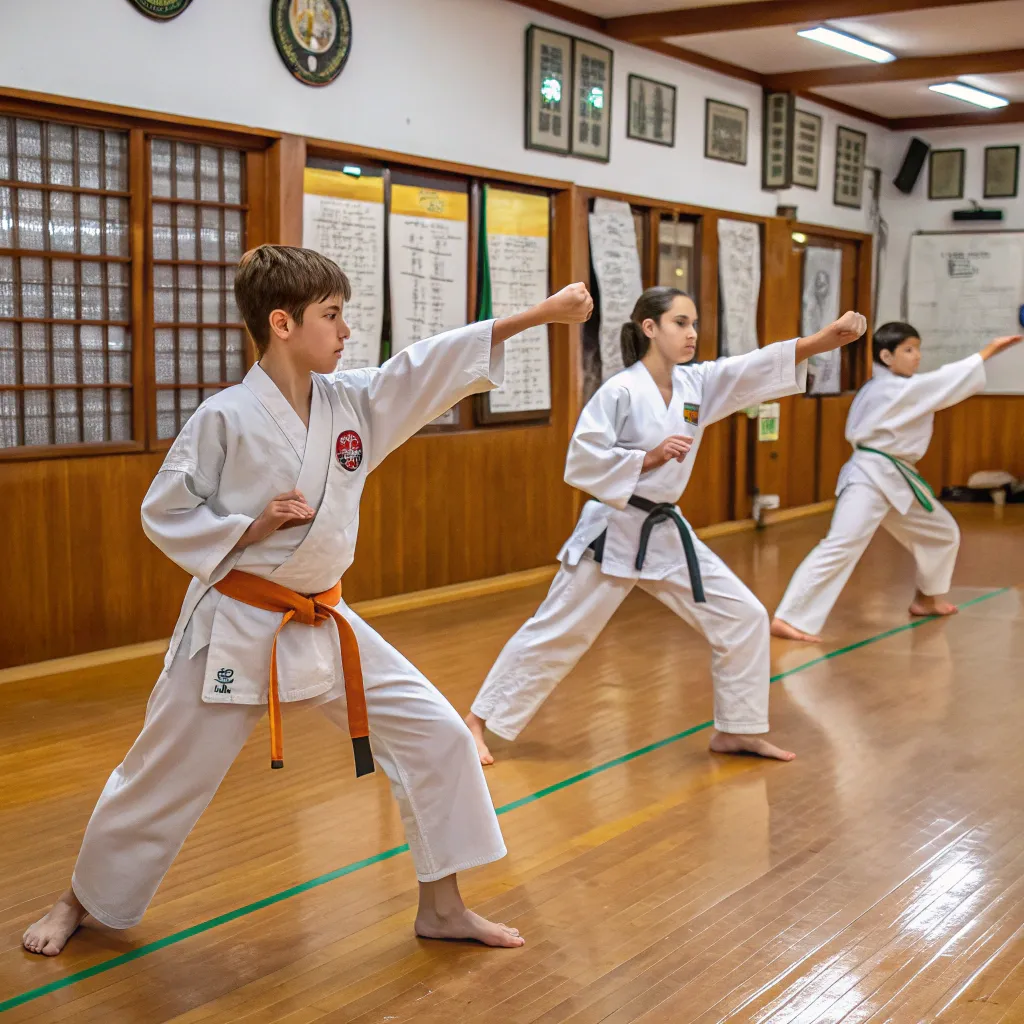 Karate classes for teenagers